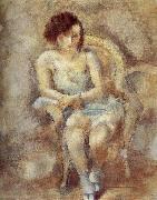 Jules Pascin Younger Gril oil painting on canvas